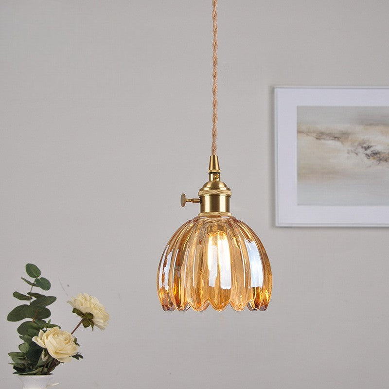 Japanse glazen hanglamp