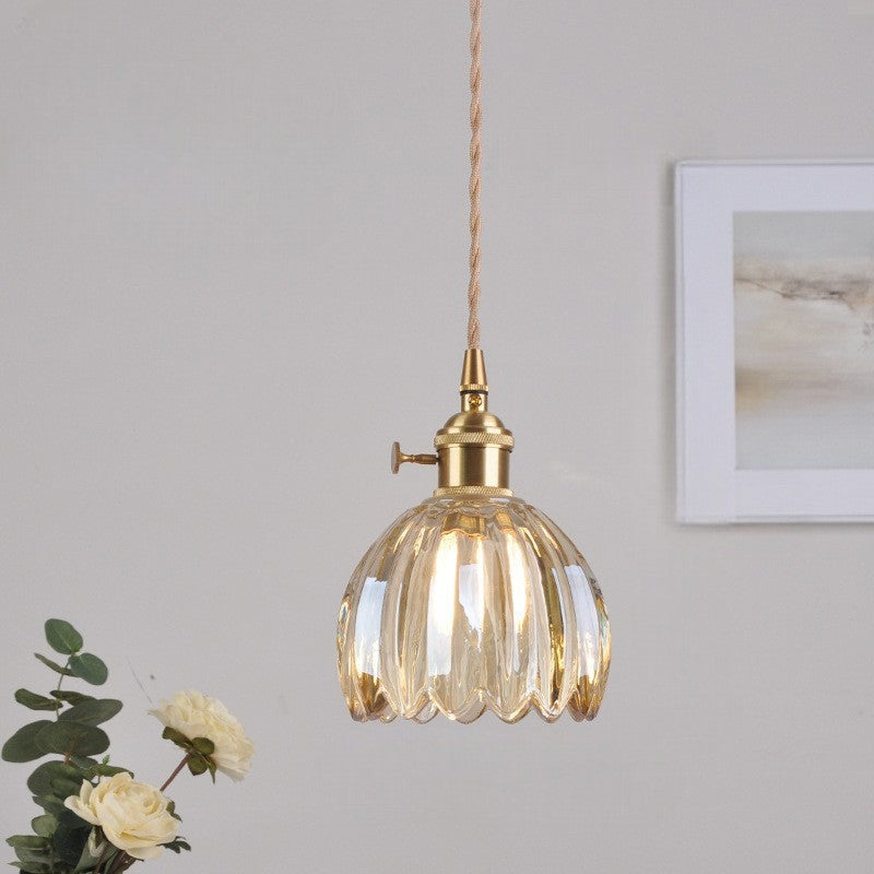 Japanse glazen hanglamp