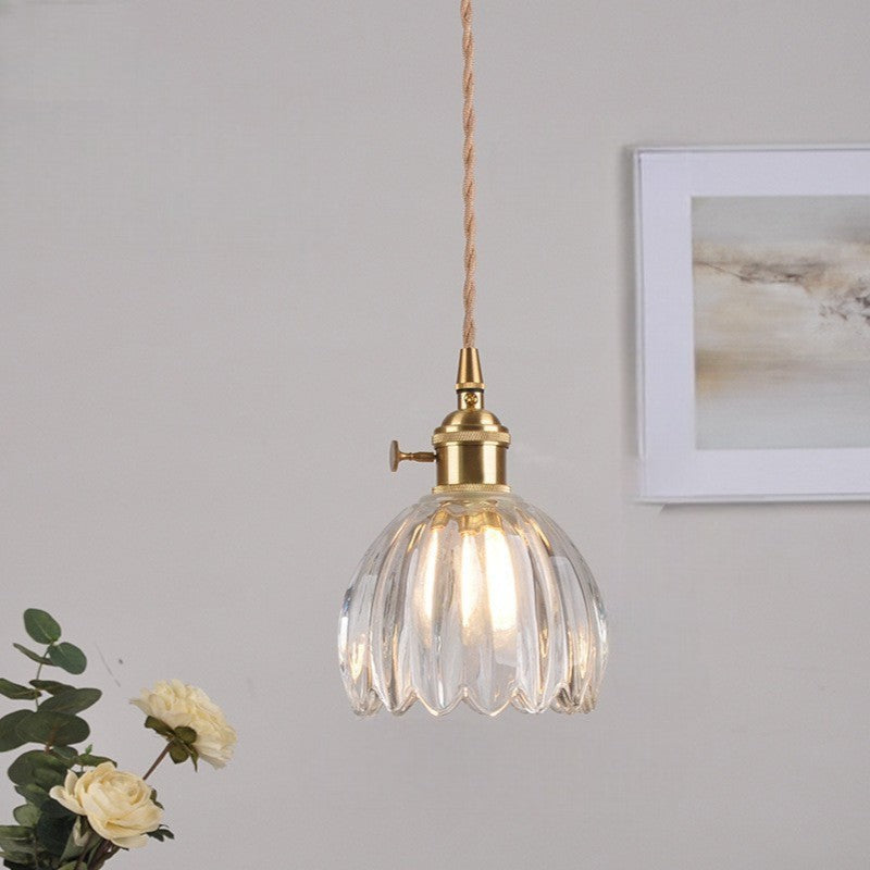 Japanse glazen hanglamp