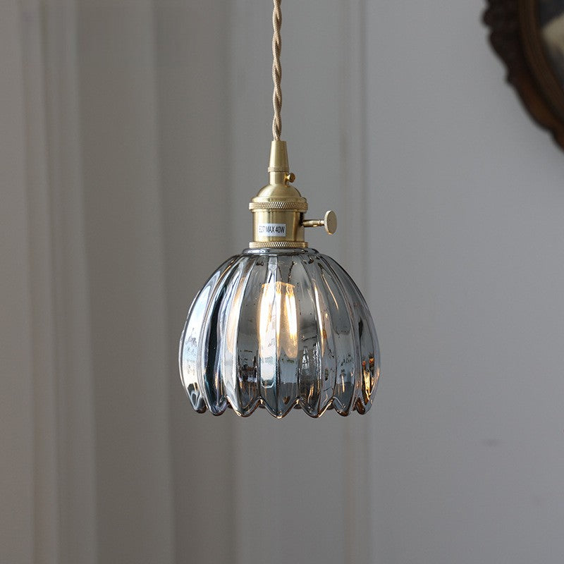 Japanse glazen hanglamp