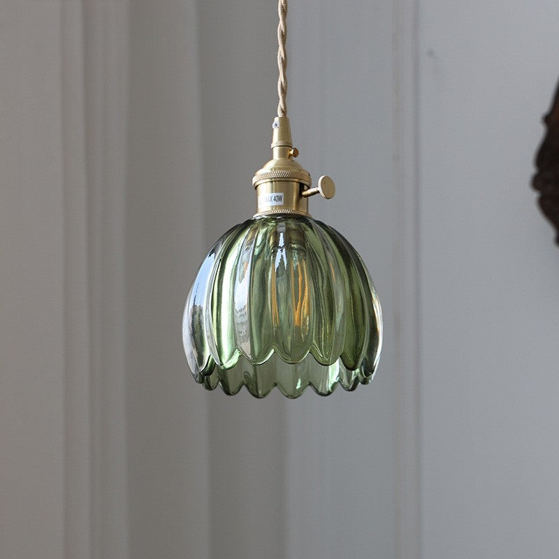 Japanse glazen hanglamp