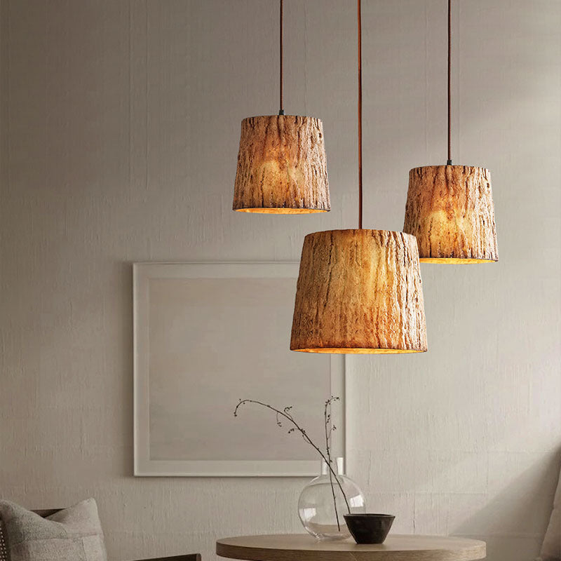Hout Log Hanglamp