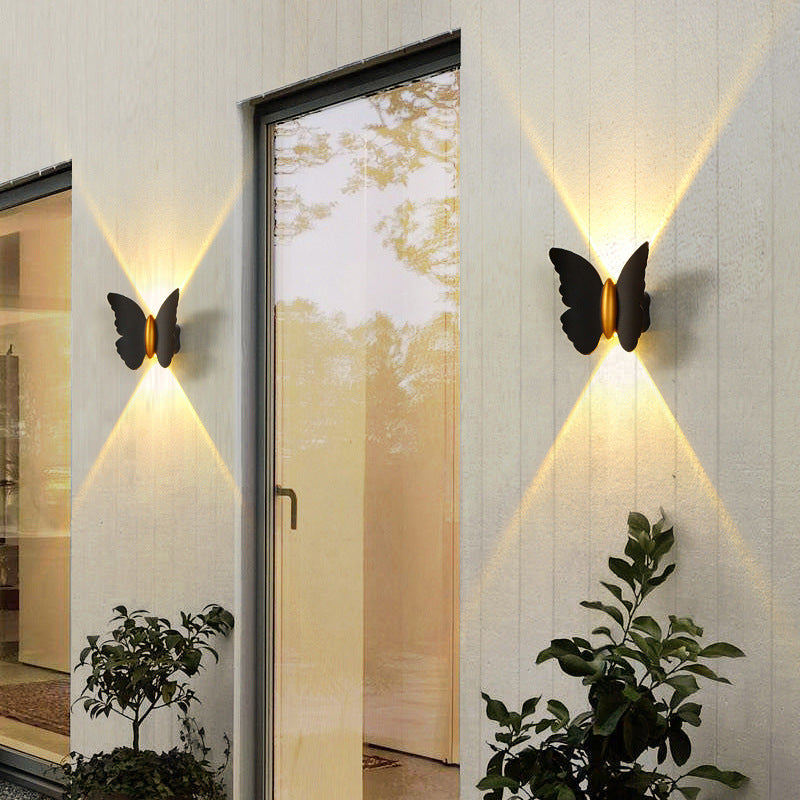 Vlinder Buiten Wandlamp