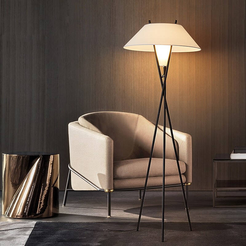 Stoffen vloerlamp Jubilee