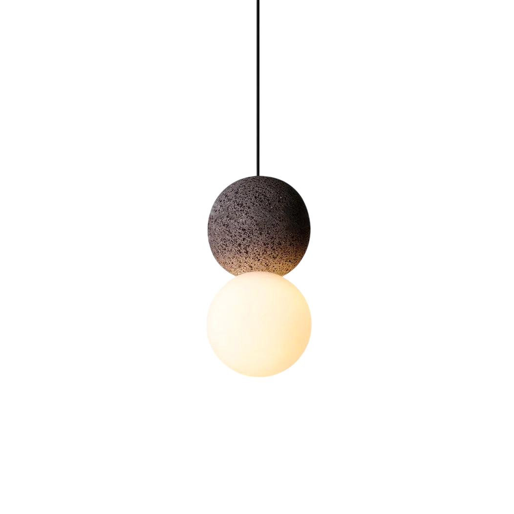Obsidiaan Hanglamp
