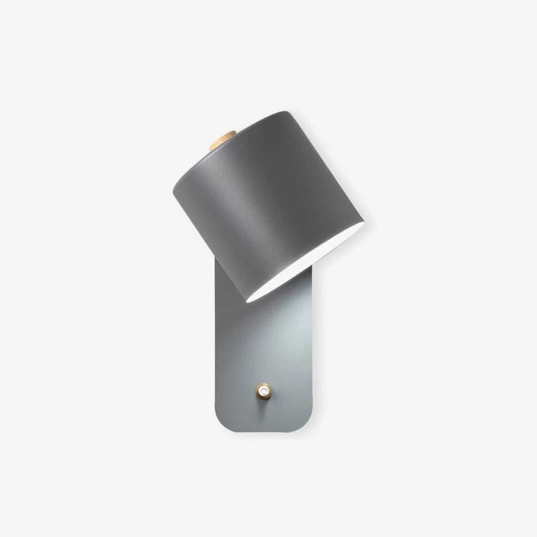 Cilinder Insteek Wandlamp