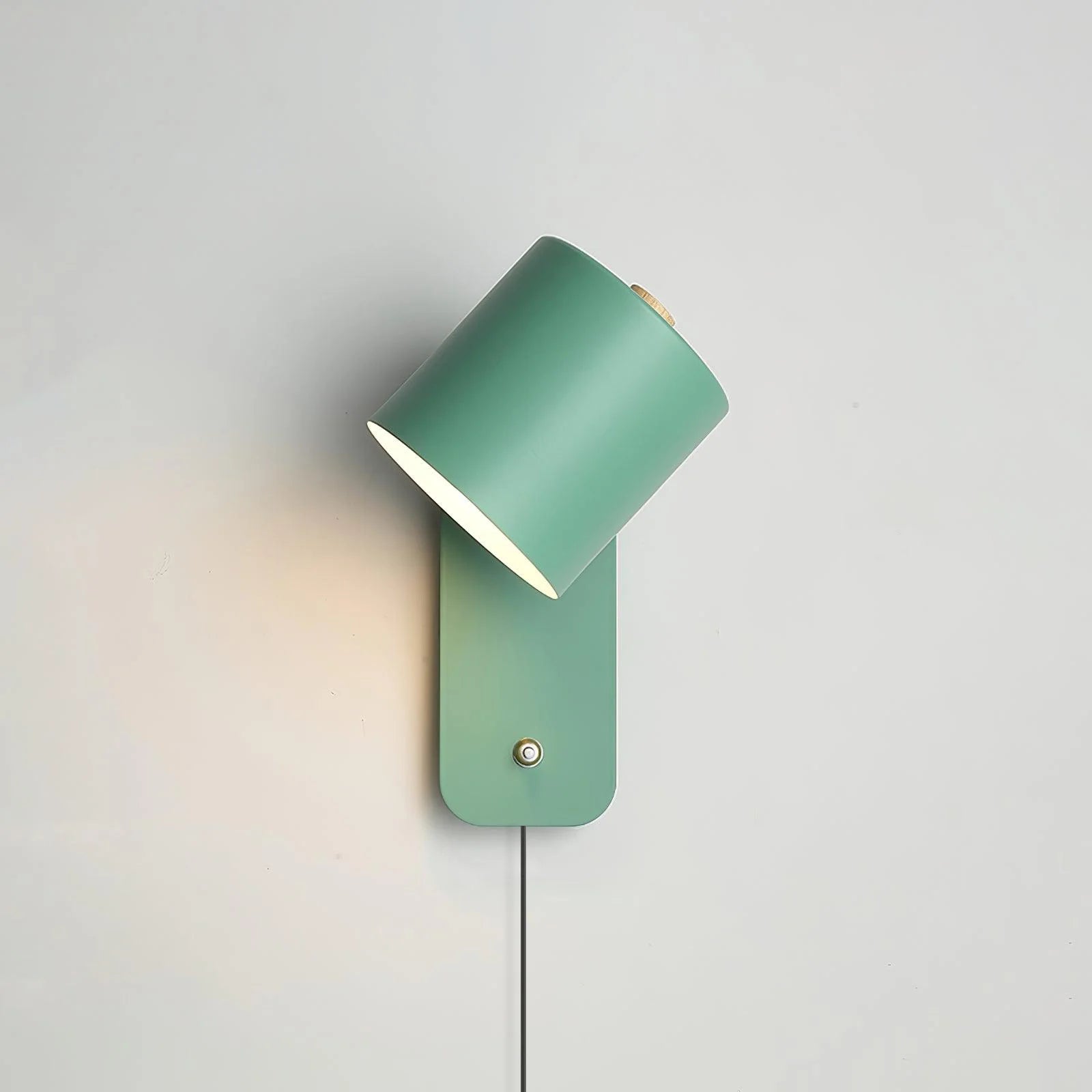 Cilinder Insteek Wandlamp
