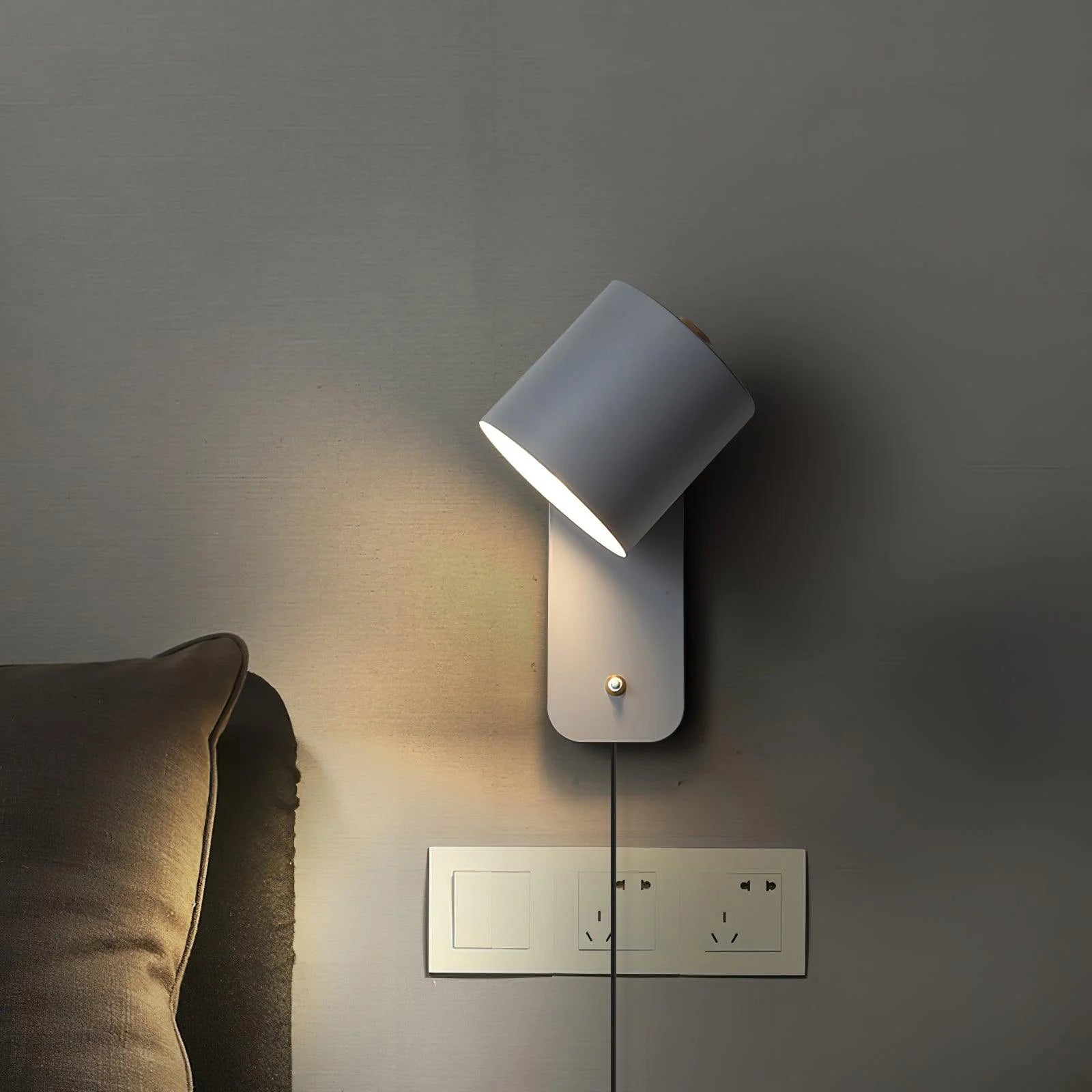 Cilinder Insteek Wandlamp