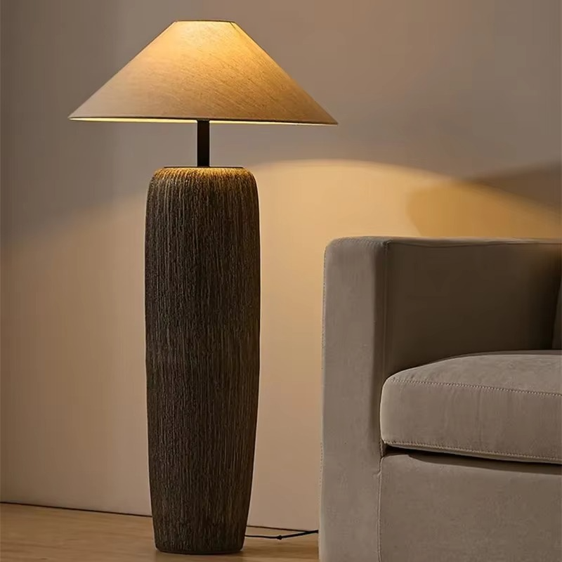 Keramische vloerlamp