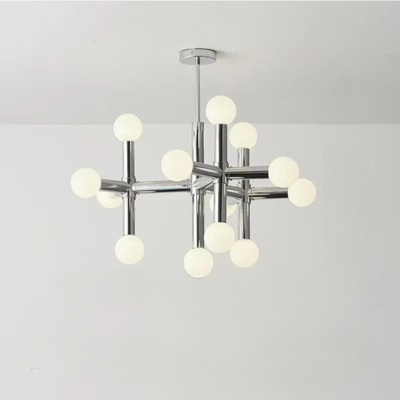 Metalen Bauhaus kroonluchter