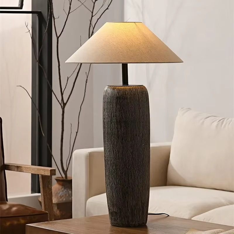 Keramische vloerlamp