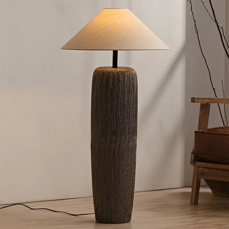 Keramische vloerlamp