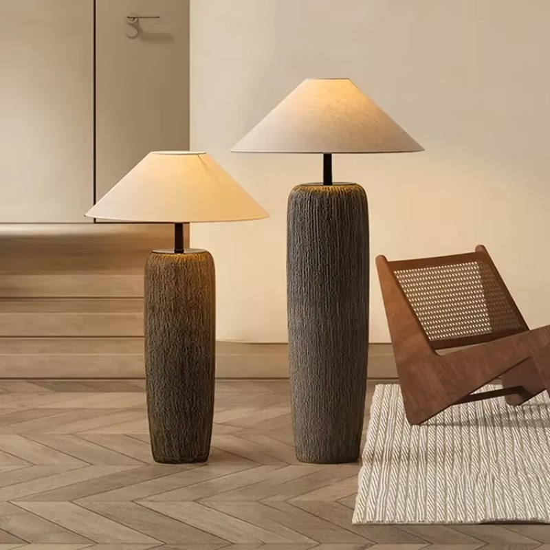 Keramische vloerlamp