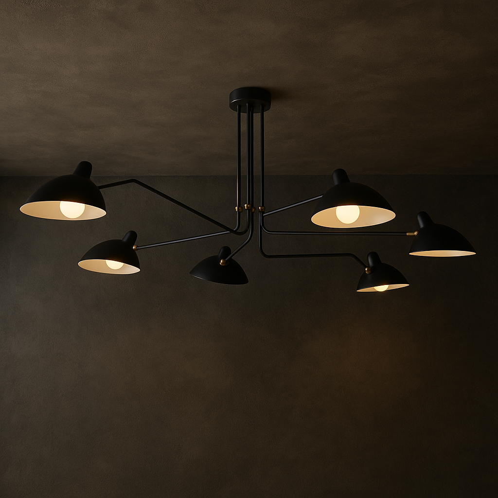 Serge Mouille Plafondlamp