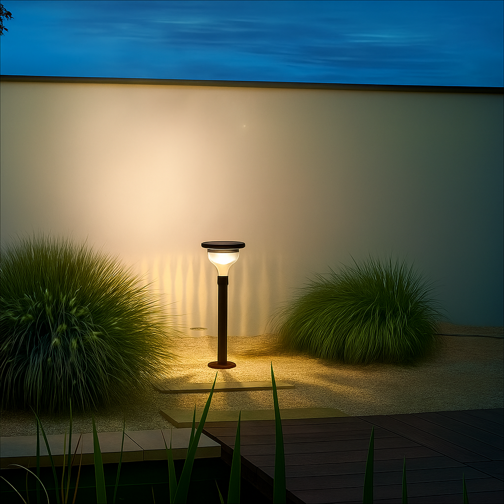 Padverlichting op zonne-energie