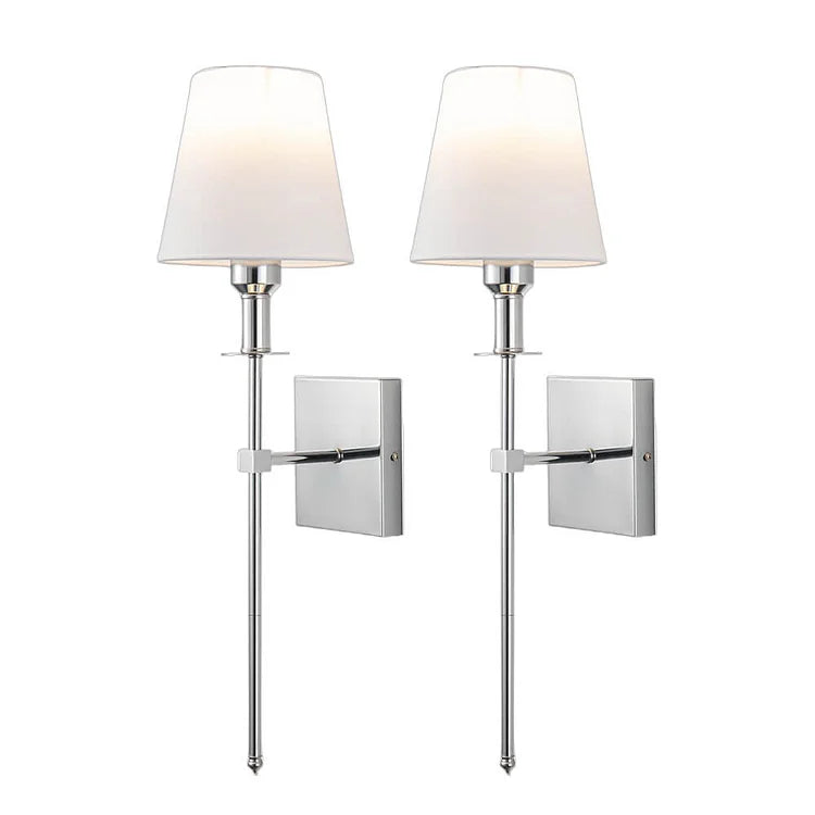 (2-Pack) Oplaadbare Draadloze Wandlamp