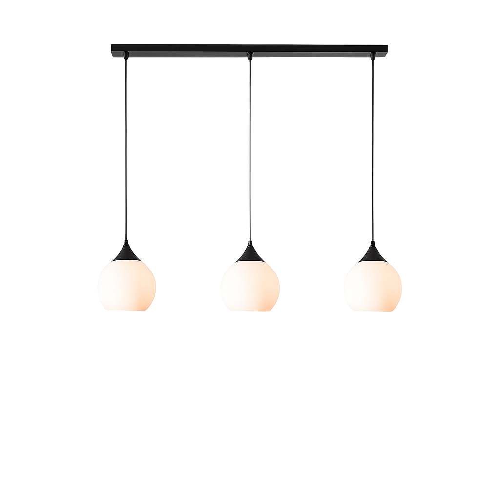 Gade's 3 kops eettafel hanglamp