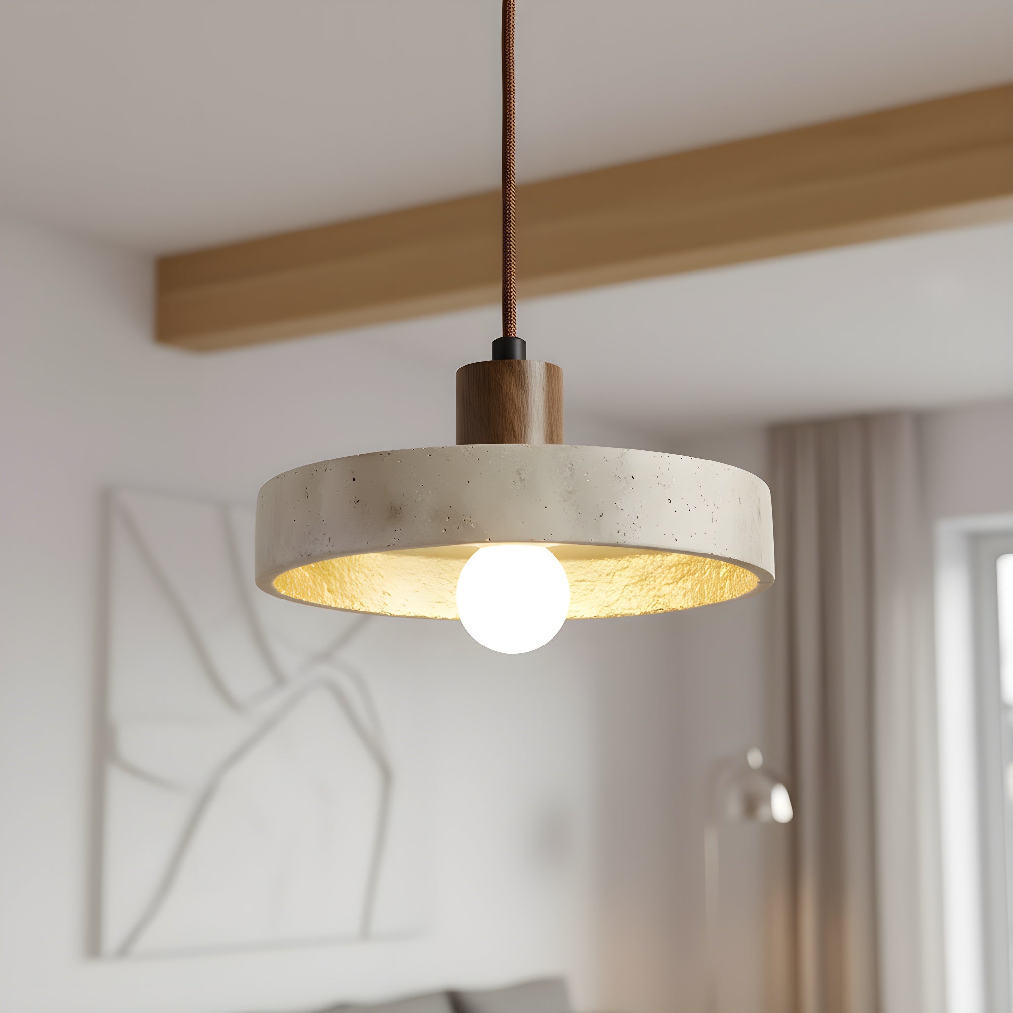 Travertin Bauhaus Hanglamp