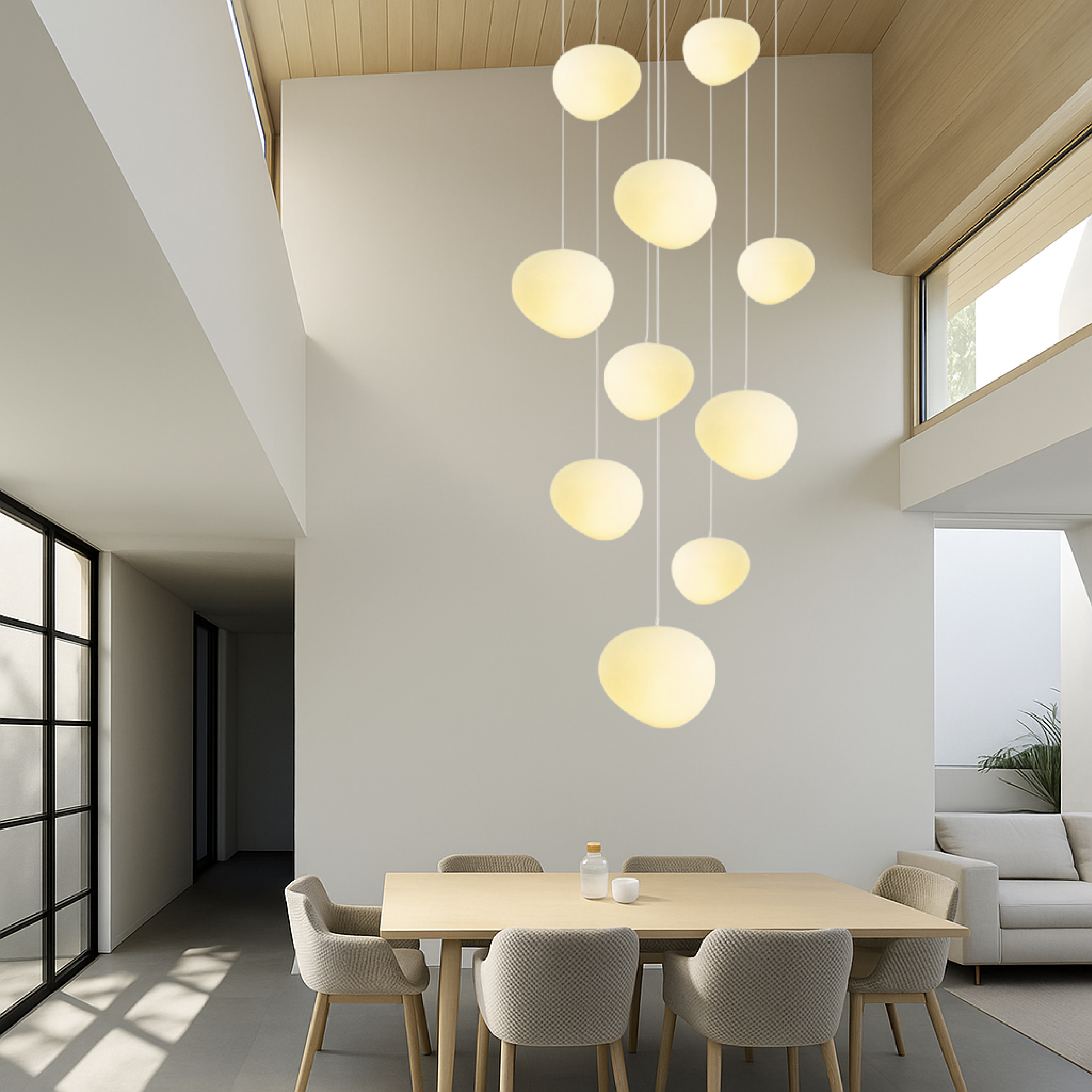 Creatieve Scandinavische Trappenkroonluchter