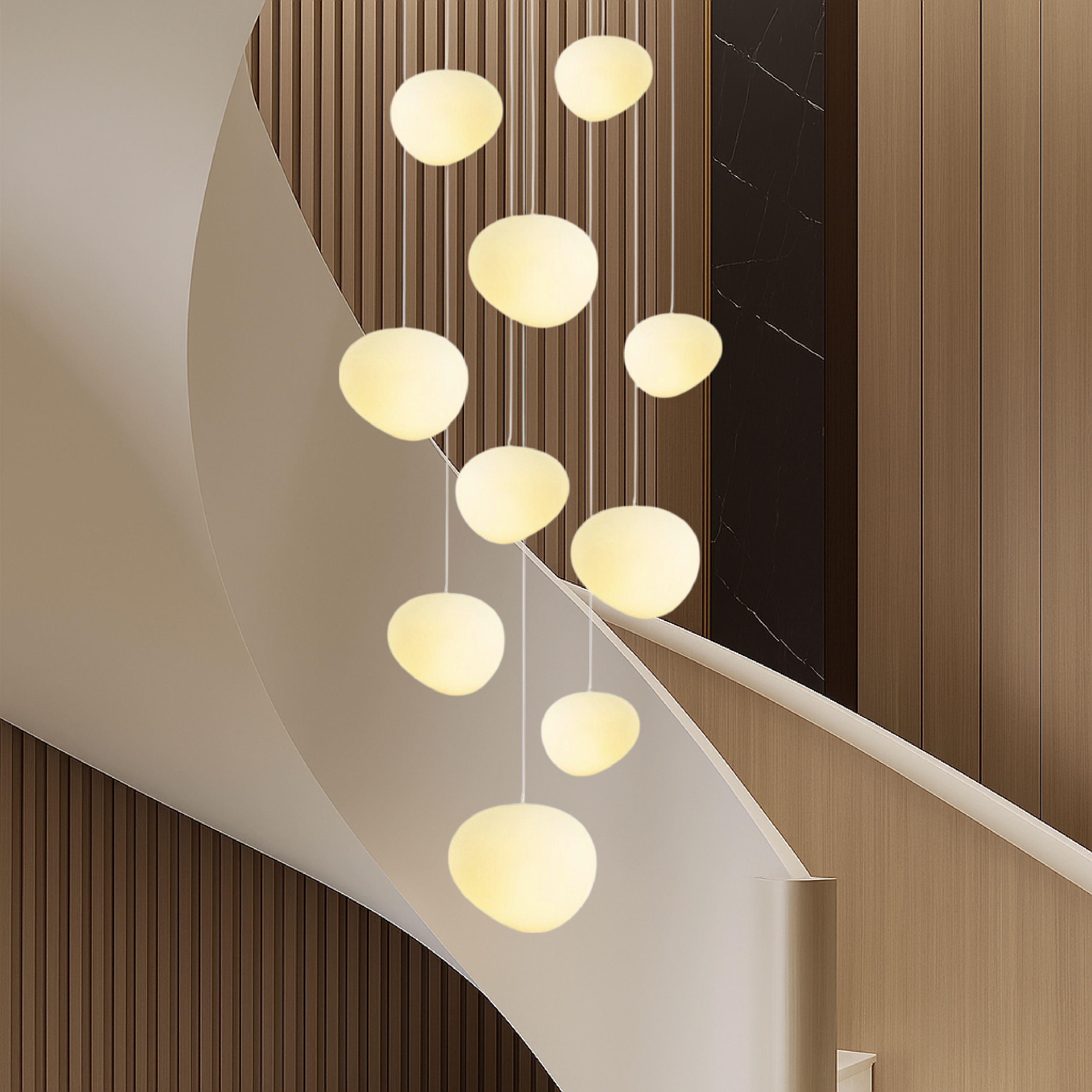 Creatieve Scandinavische Trappenkroonluchter