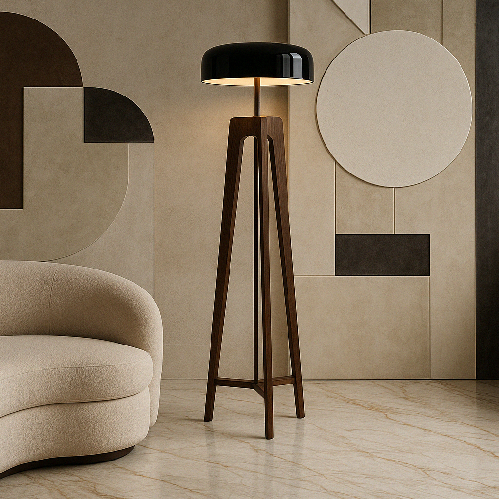 Scandinavische vloerlamp