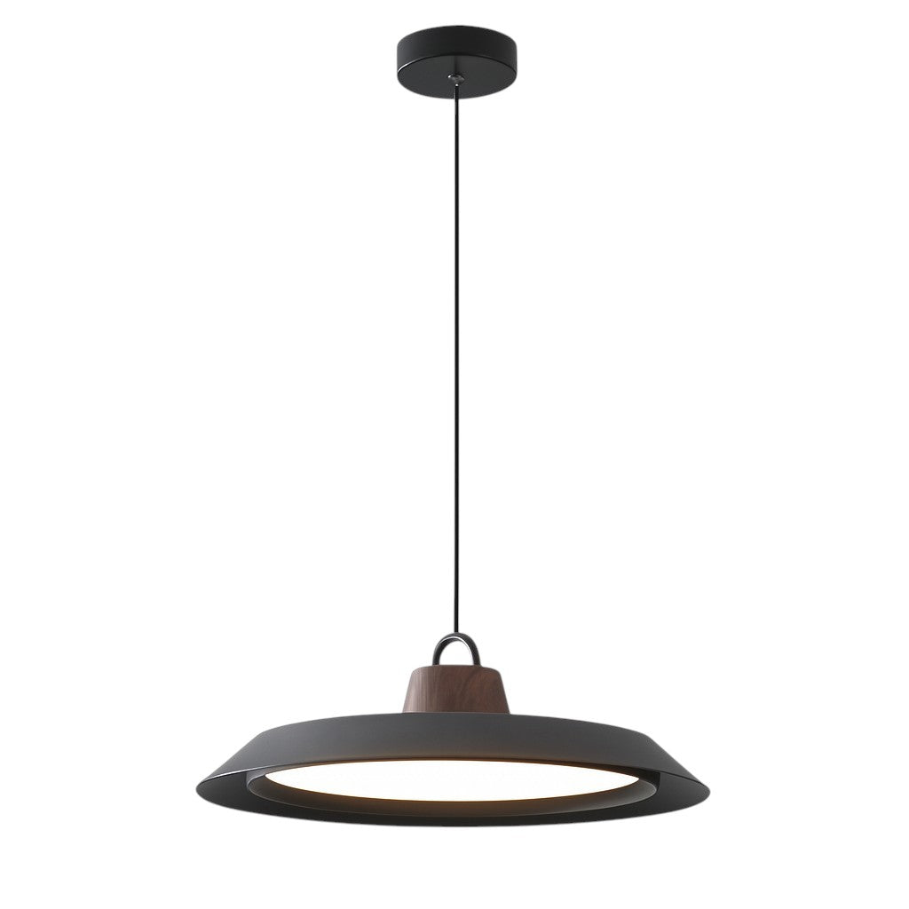 Scandinavische Hout/Metalen Hanglamp