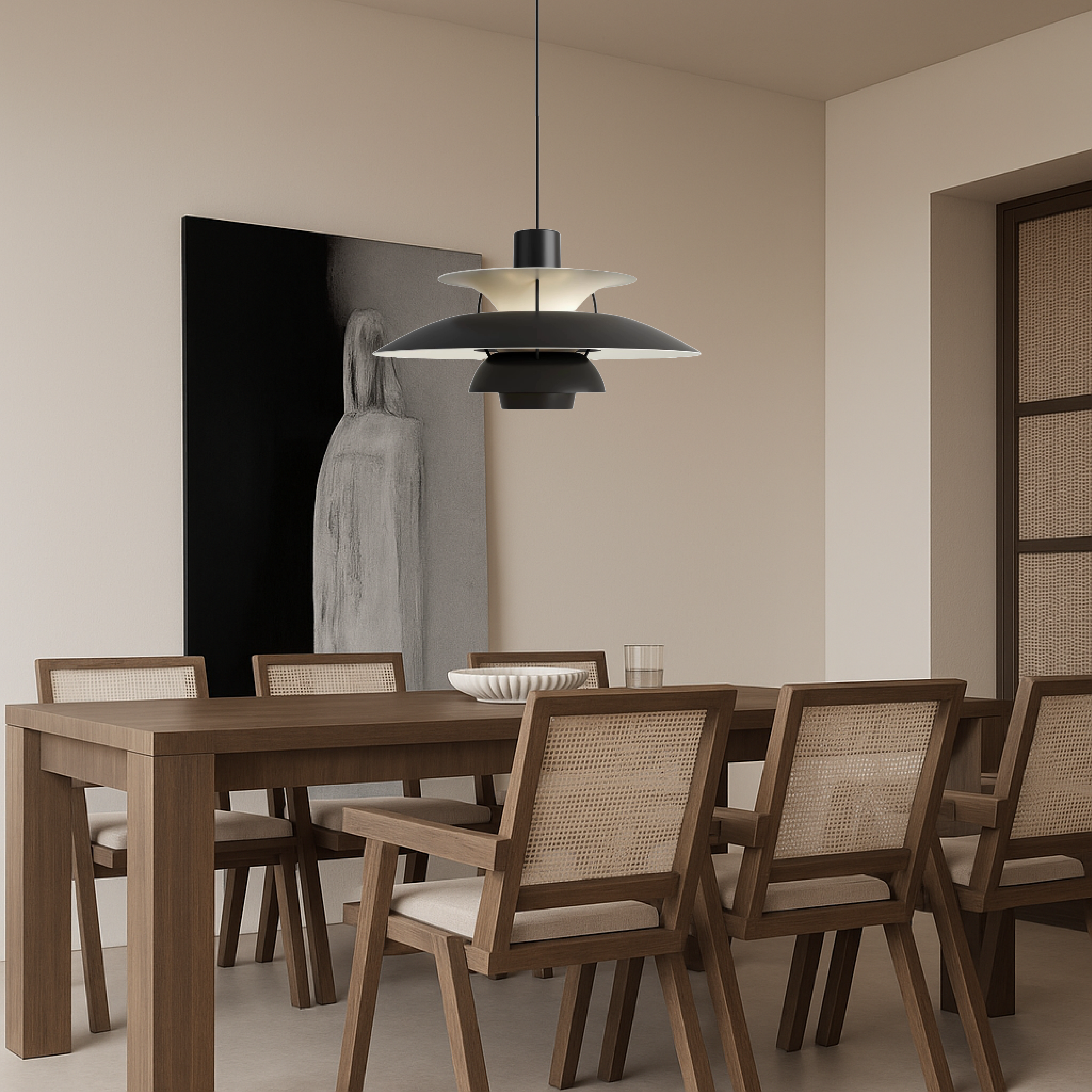 Meerlagige Deense Hanglamp