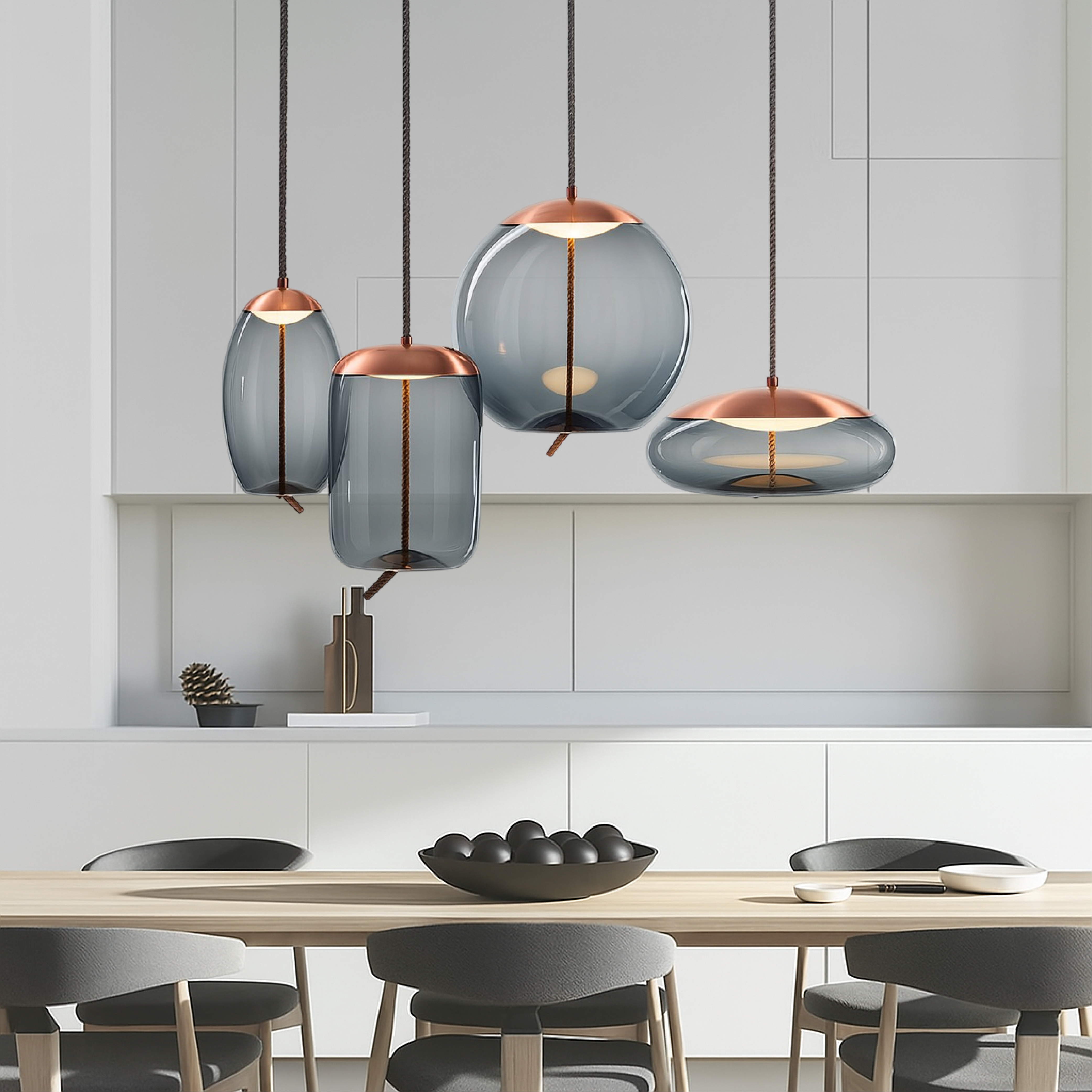 Hempoire Hanglamp Rose Goud