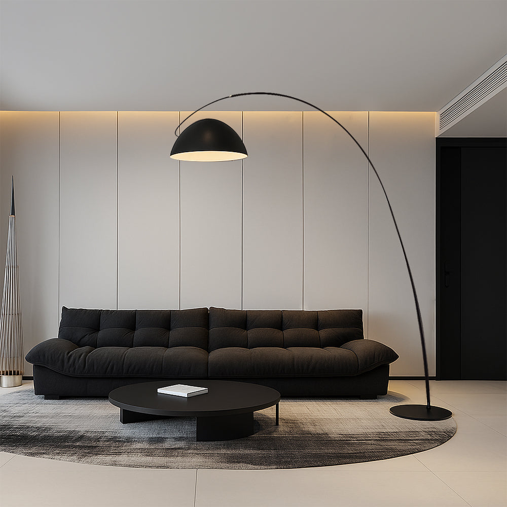 Scandinavische lange vloerlamp