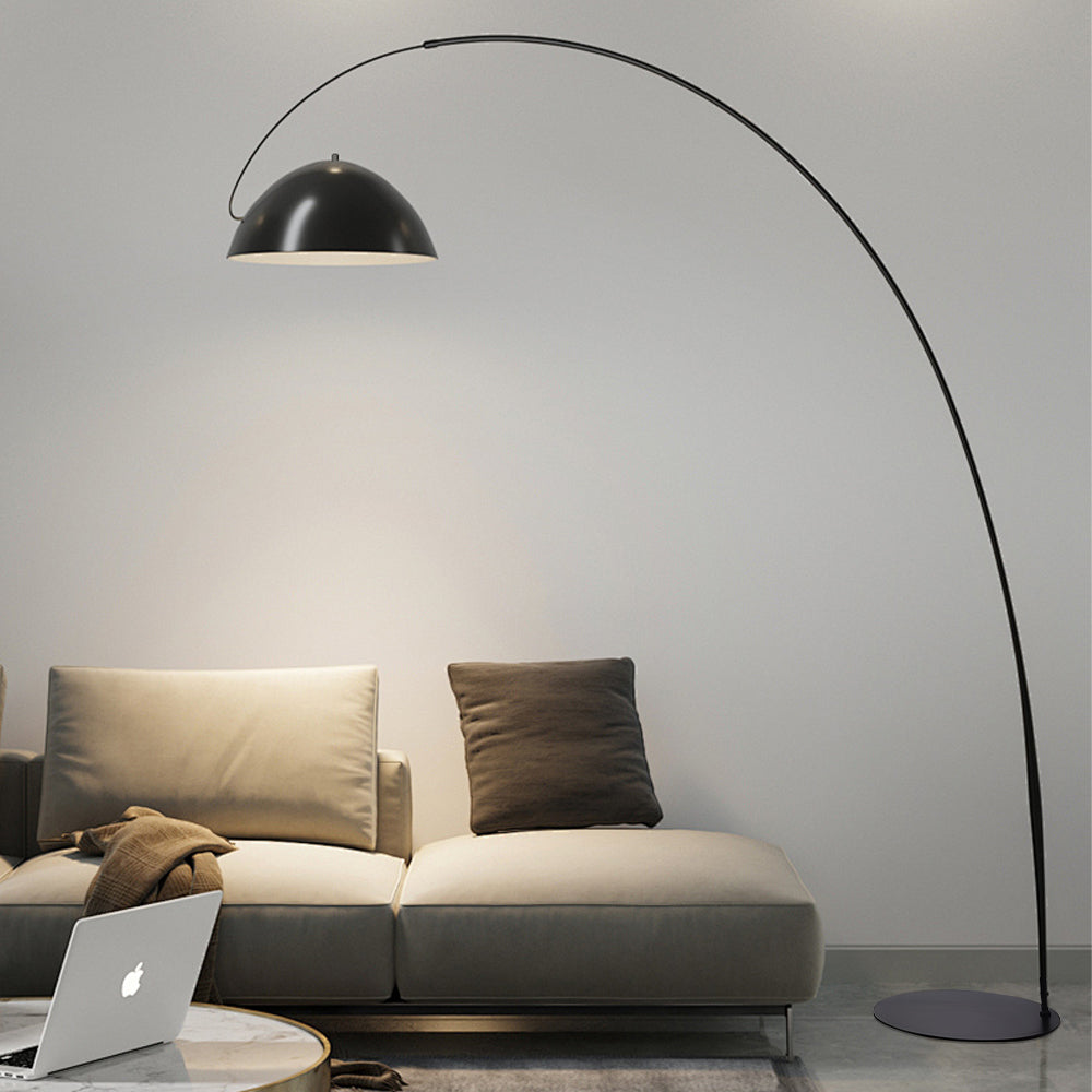 Scandinavische lange vloerlamp