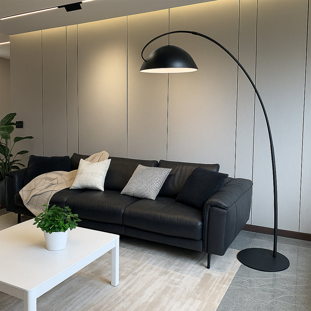 Scandinavische lange vloerlamp