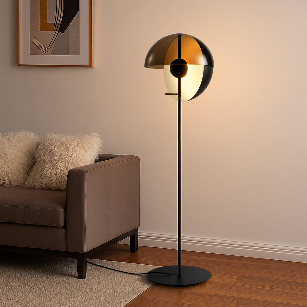 Hau Glazen Vloerlamp