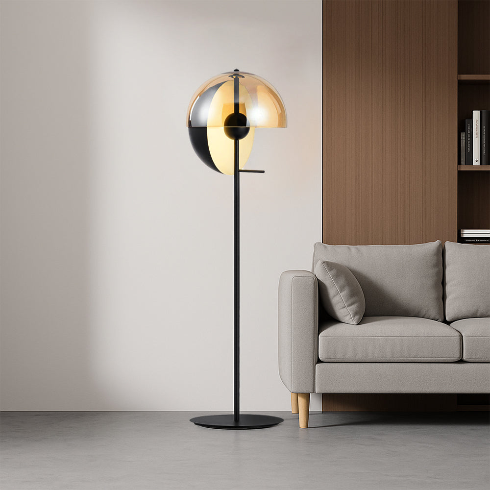 Hau Glazen Vloerlamp