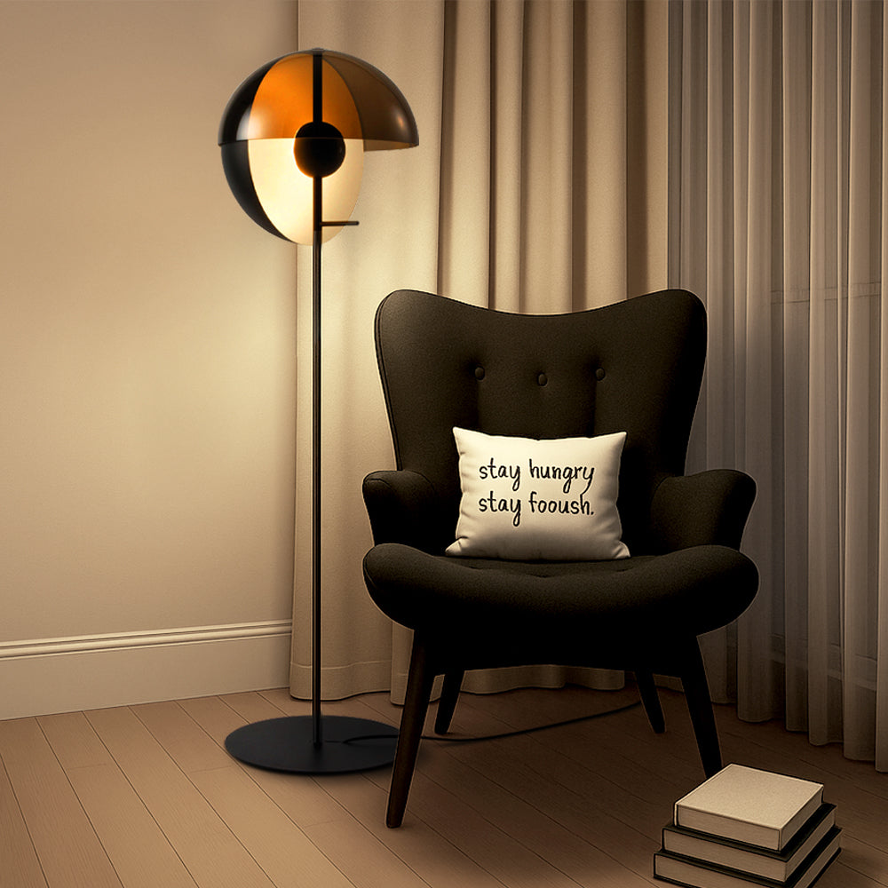 Hau Glazen Vloerlamp