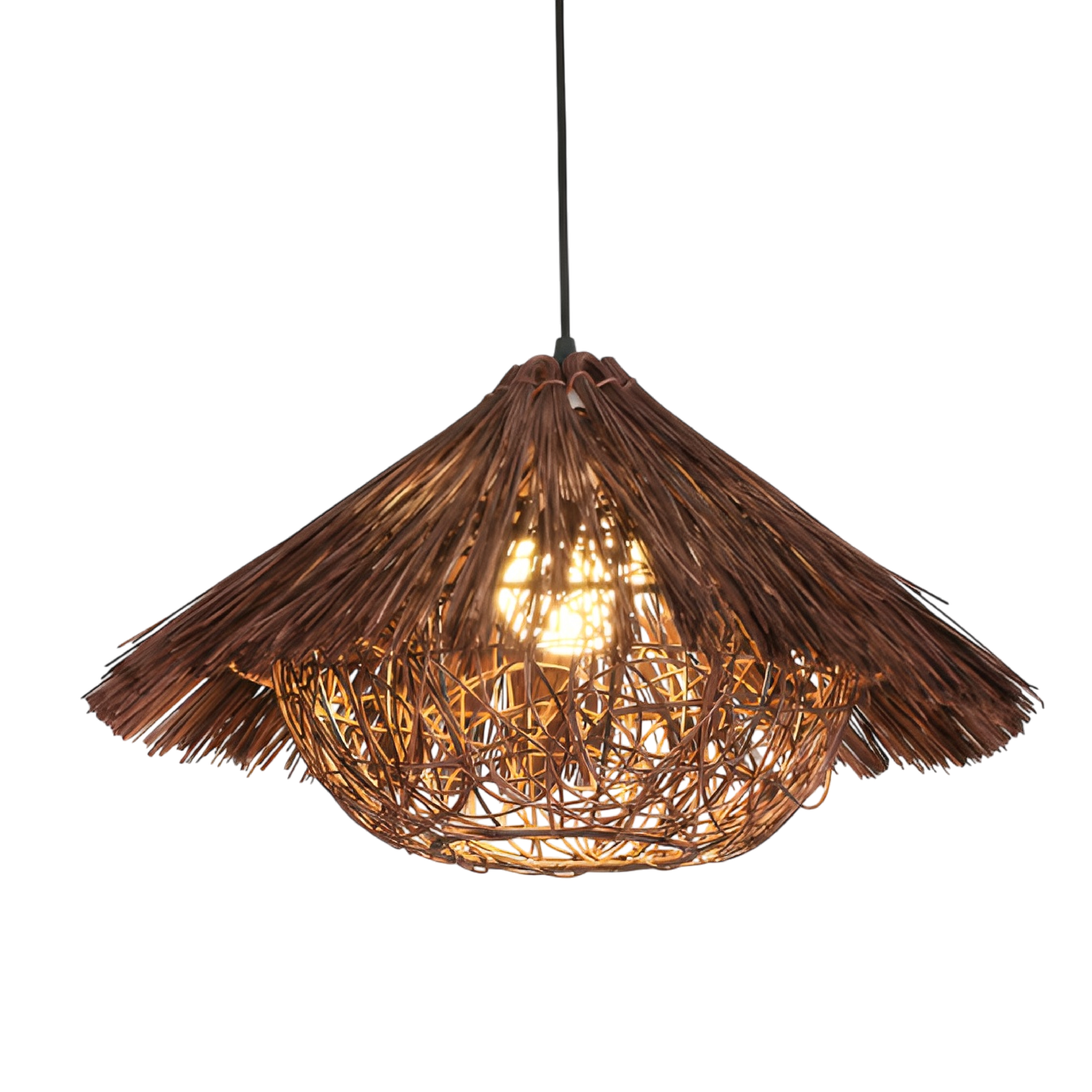 Hansi rotan bamboe hanglamp