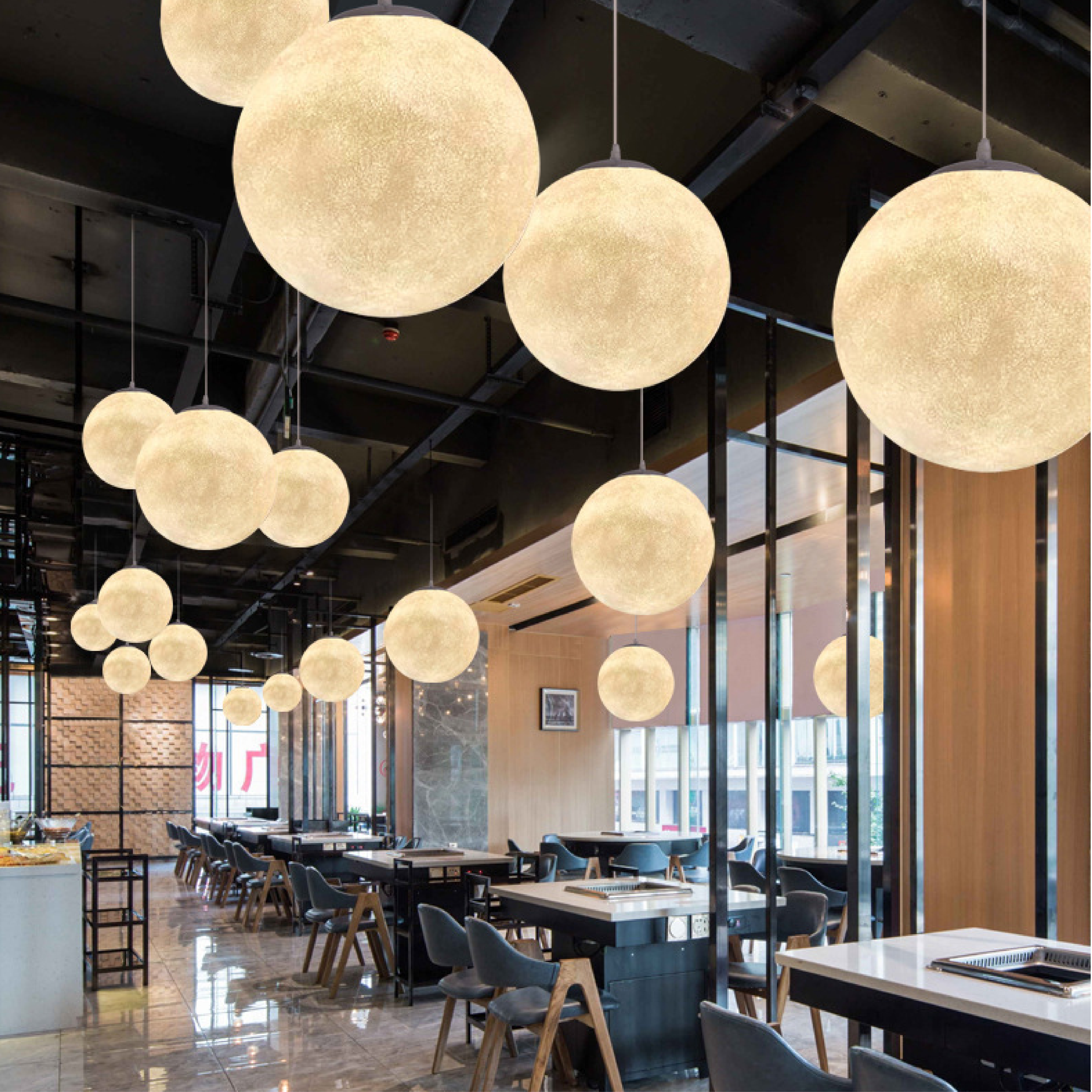 Maanpatroon Hanglamp