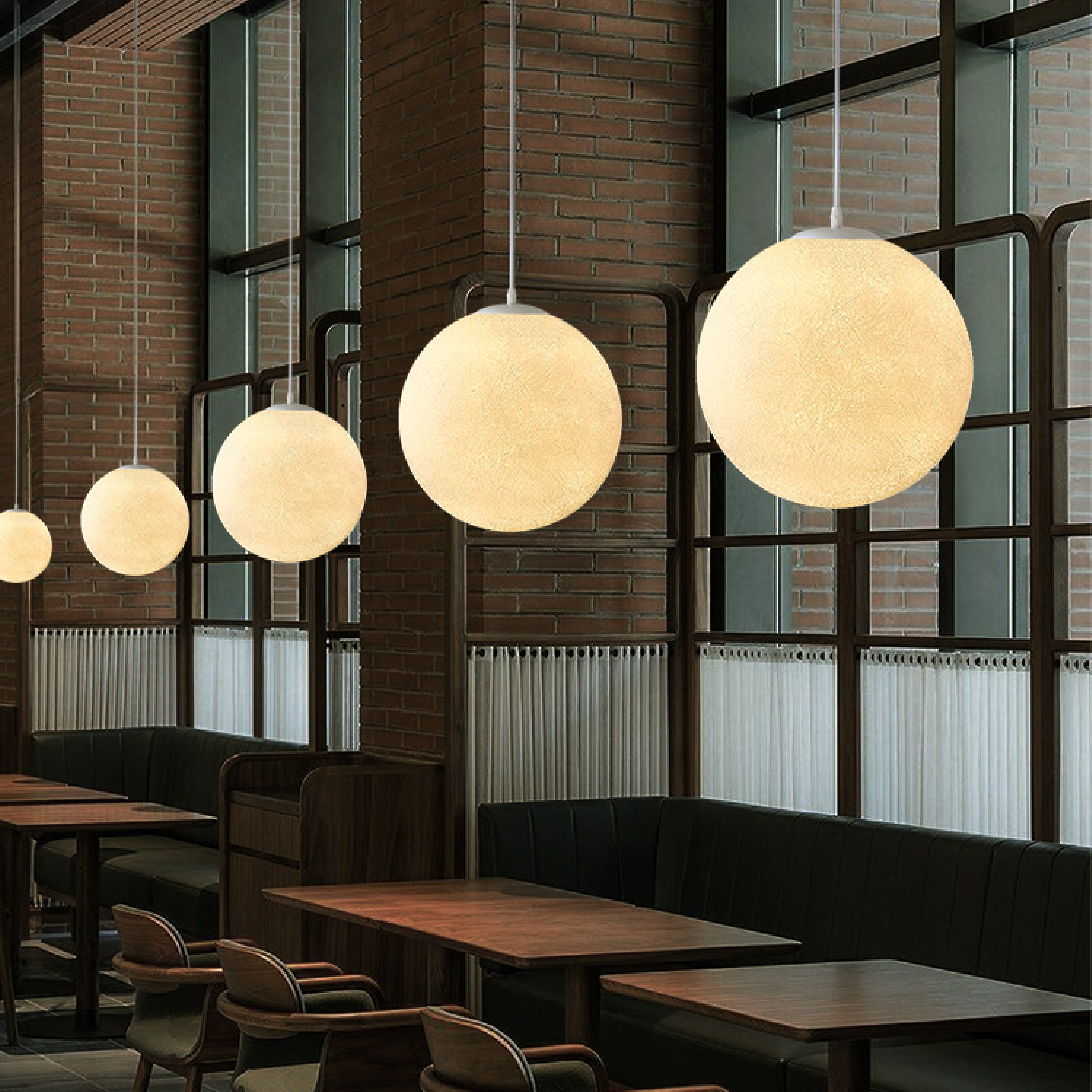 Maanpatroon Hanglamp
