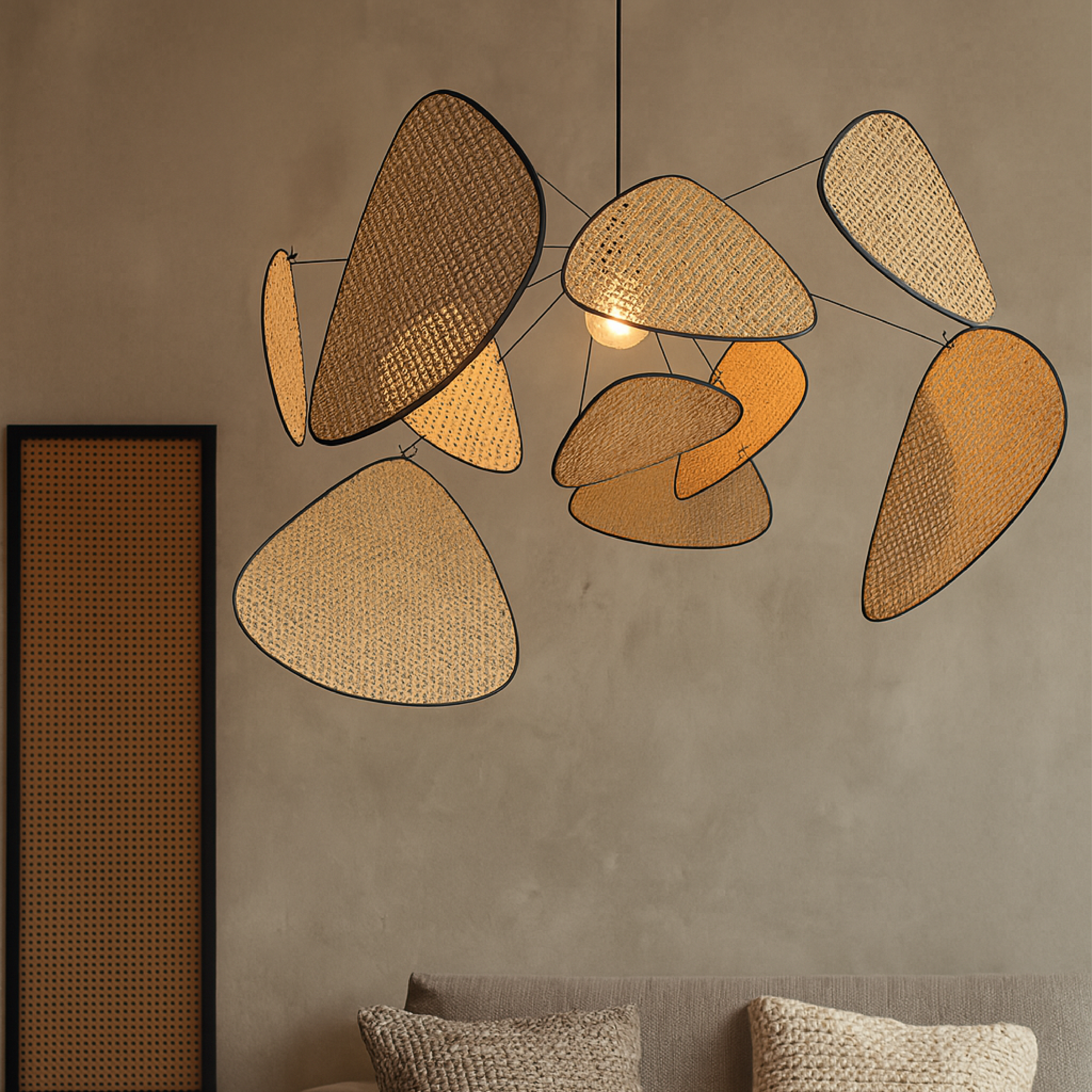 Bria's rotan hanglamp