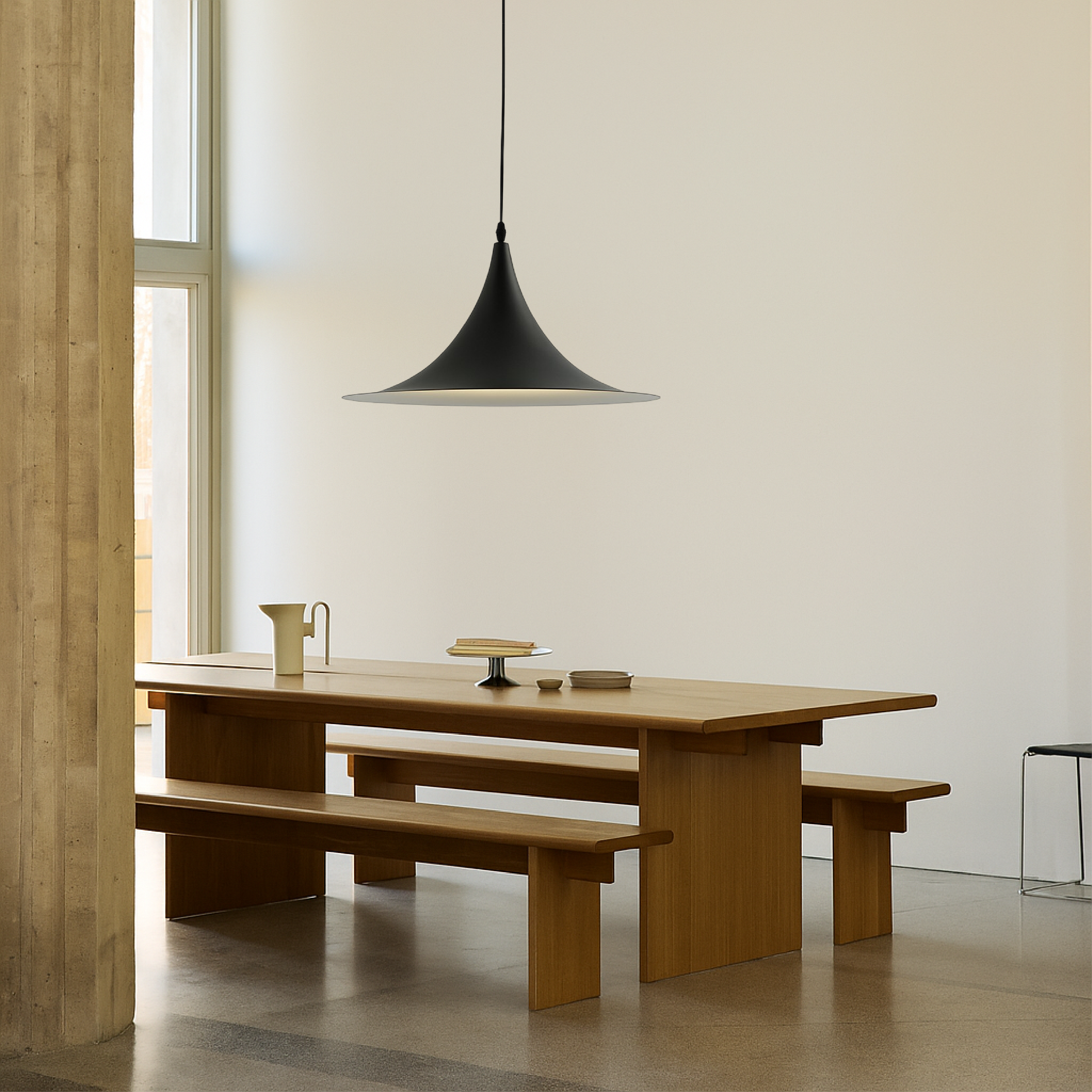 Scandinavische schotel hanglamp