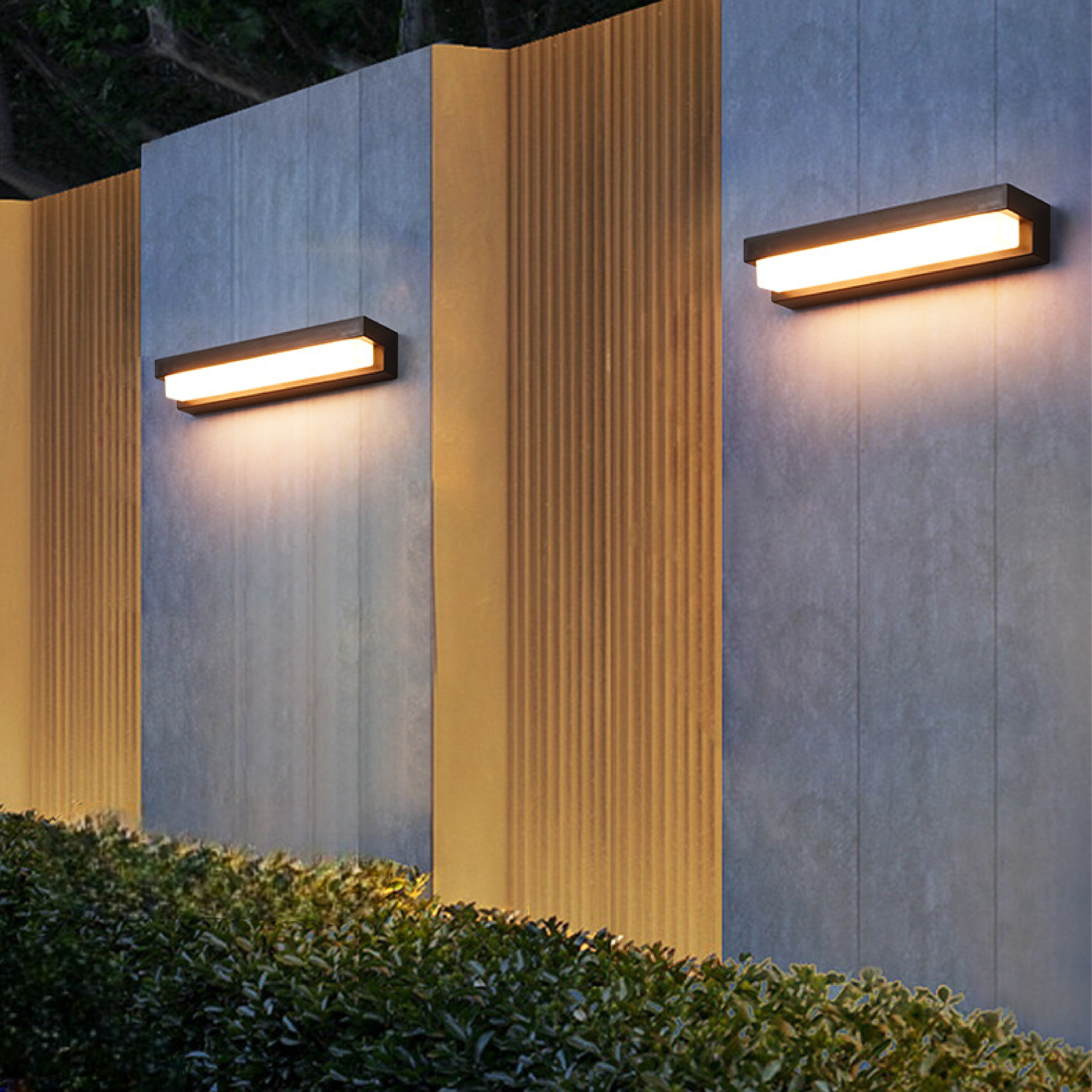 Wandlamp op zonne-energie