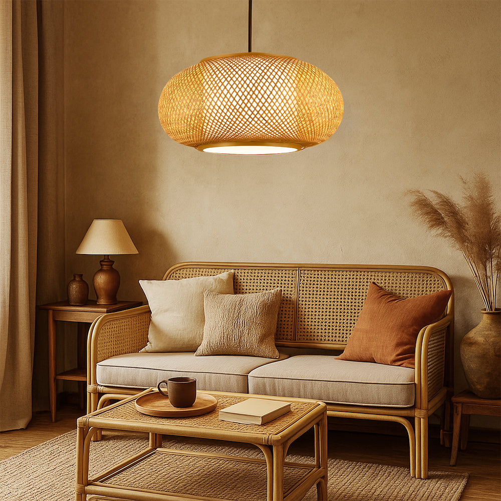 Hansens Bamboe Hanglamp