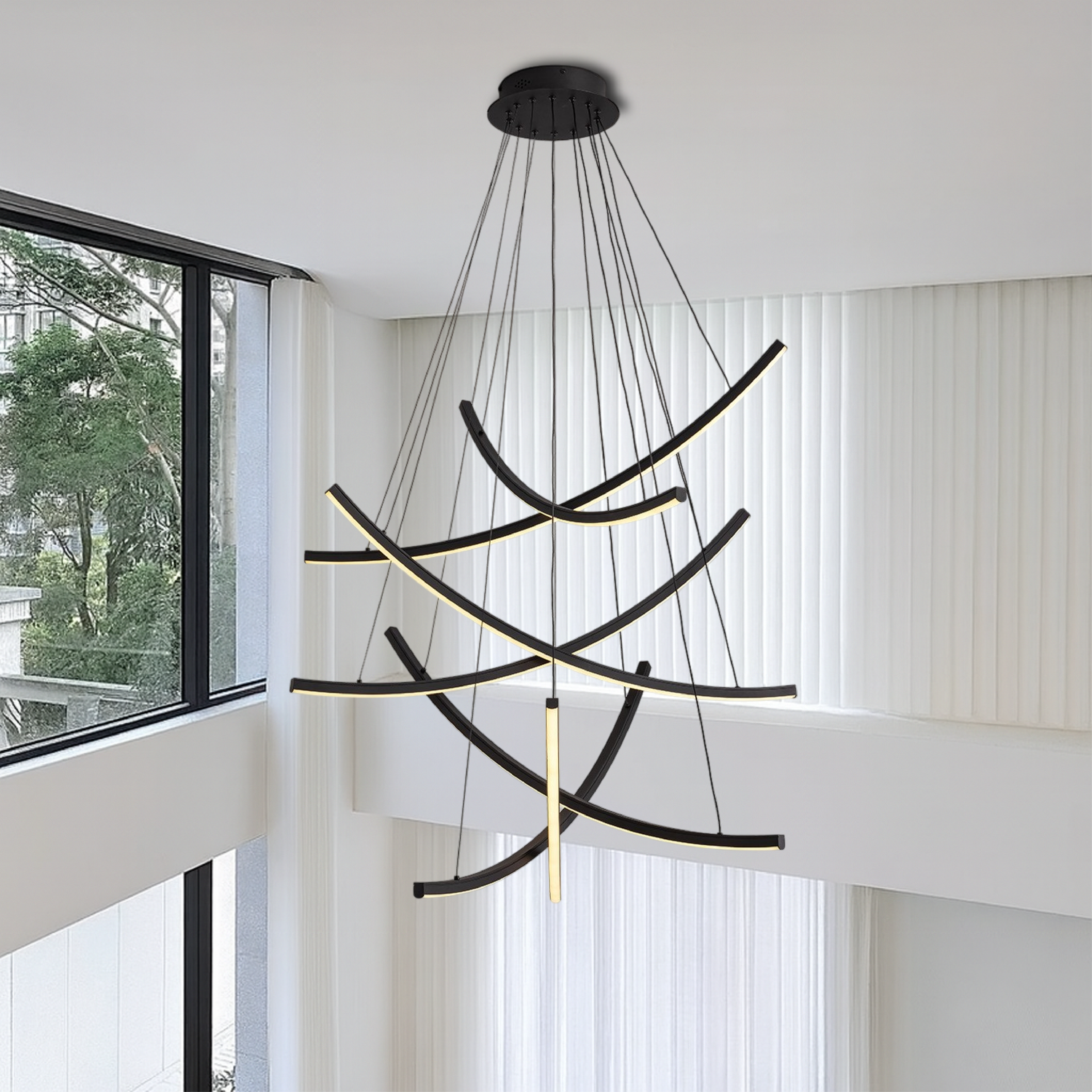 Rella Scandinavische Trappenkroonluchter