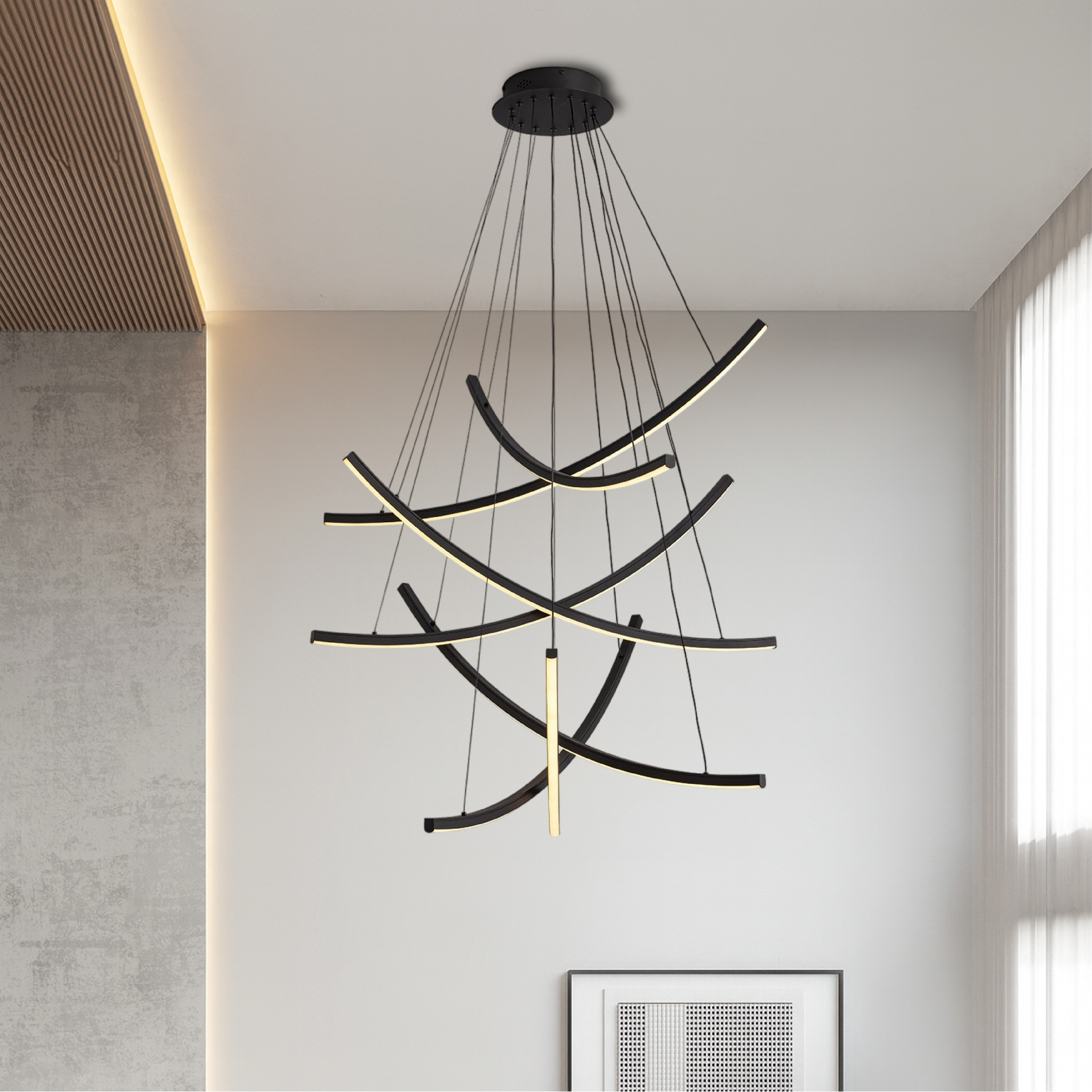 Rella Scandinavische Trappenkroonluchter