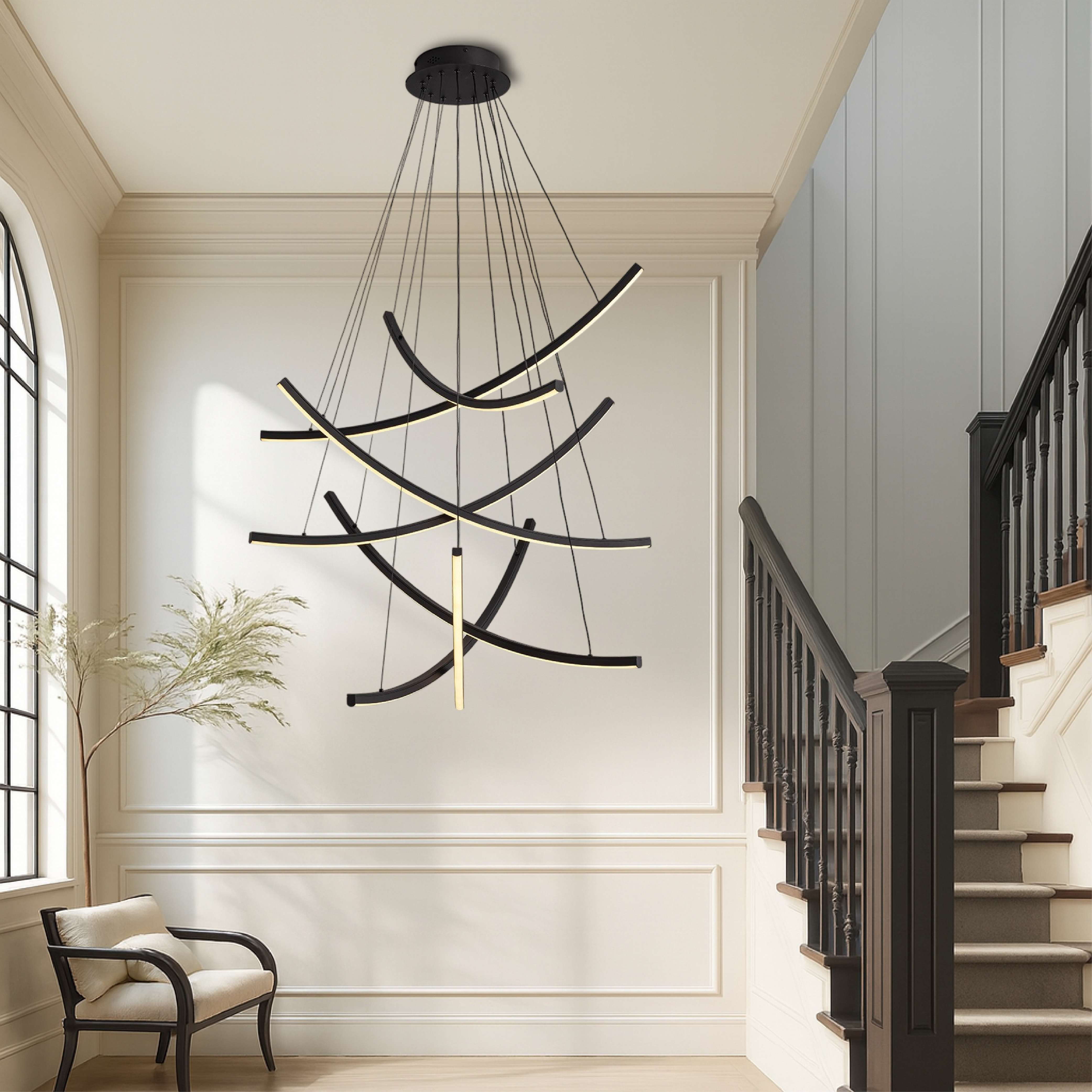 Rella Scandinavische Trappenkroonluchter