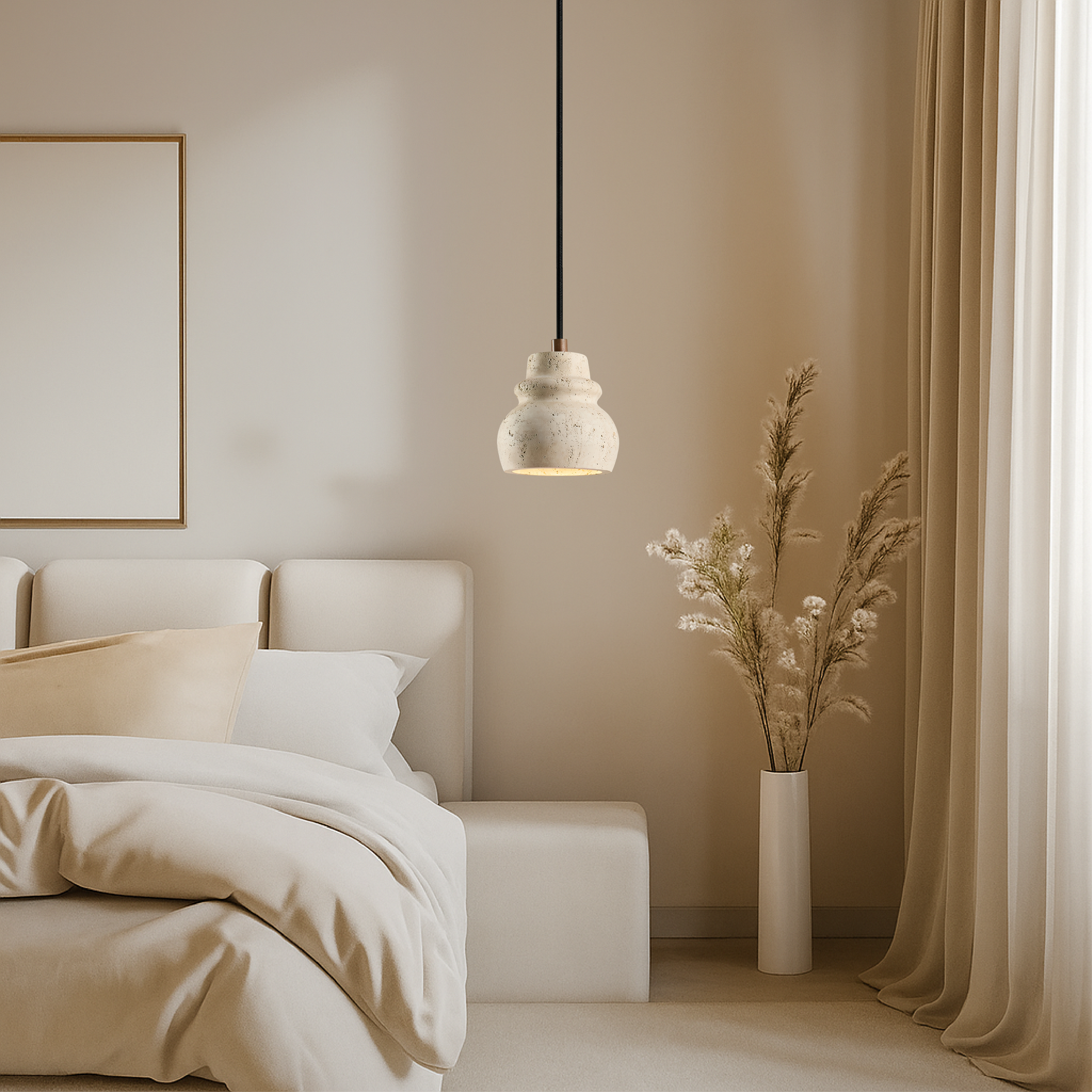 Trisu Travertijn Hanglamp