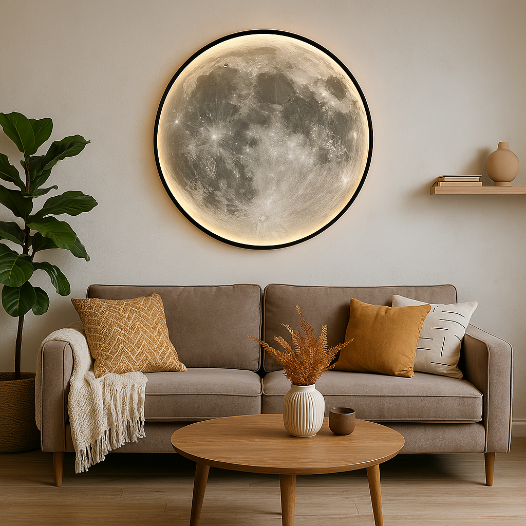 Maan Wandlamp