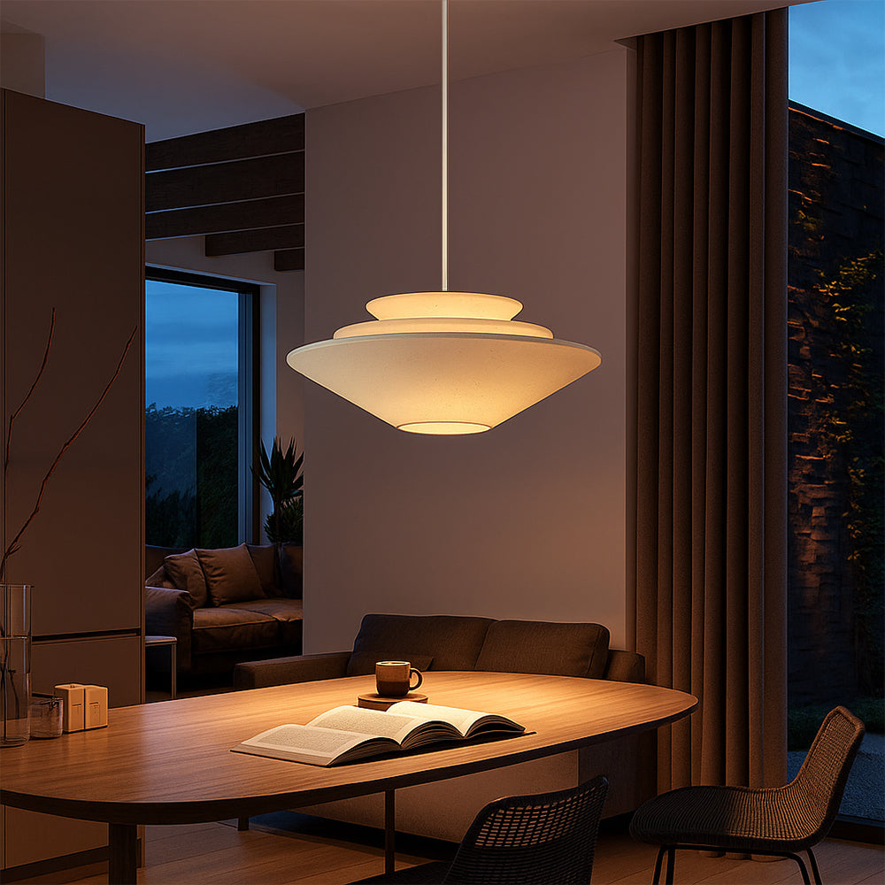 Meerlagige Wabi Sabi hanglamp