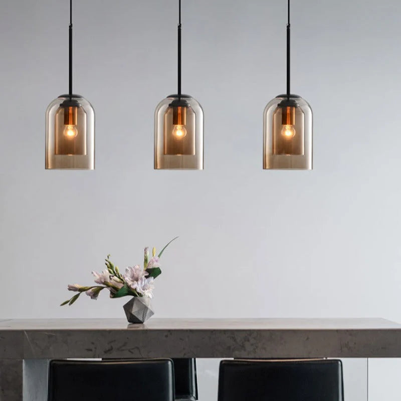 Jani's glazen hanglamp