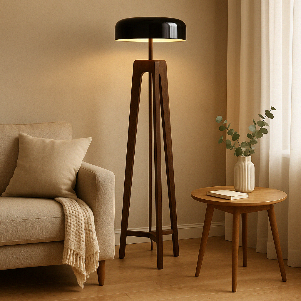 Scandinavische vloerlamp