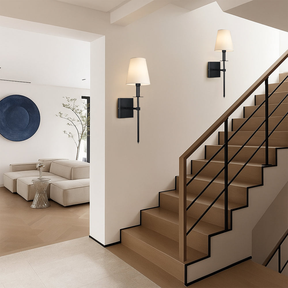 (2-Pack) Bedrade wandlamp